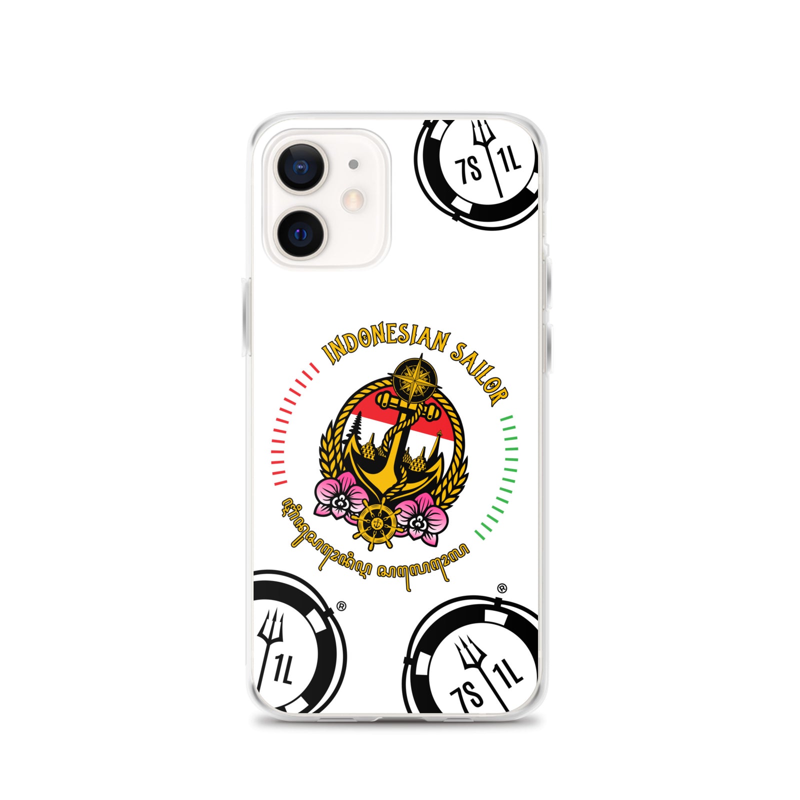 Indonesian Sailor iPhone Case Seafarer Anchor Design