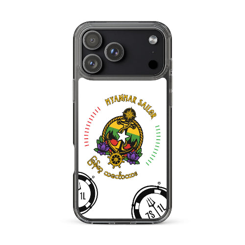 Myanmar Sailor iPhone Case Seafarer Anchor Design for iPhone 17 Pro Max