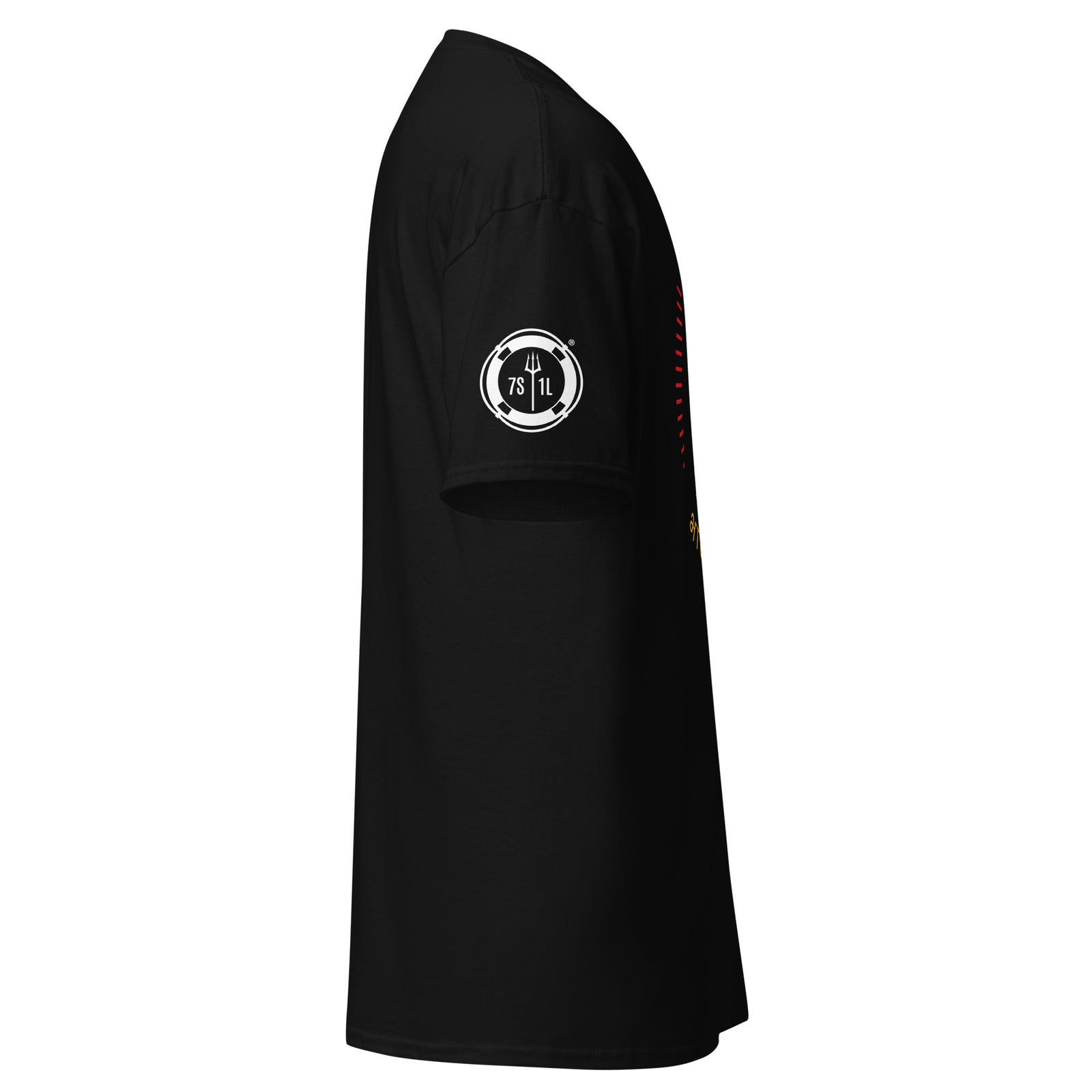 Indian Sailor T-Shirt in black, right side view
