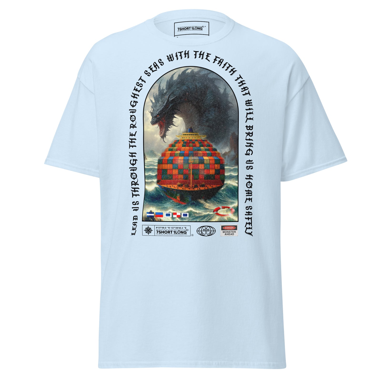 attack t-shirt container ship