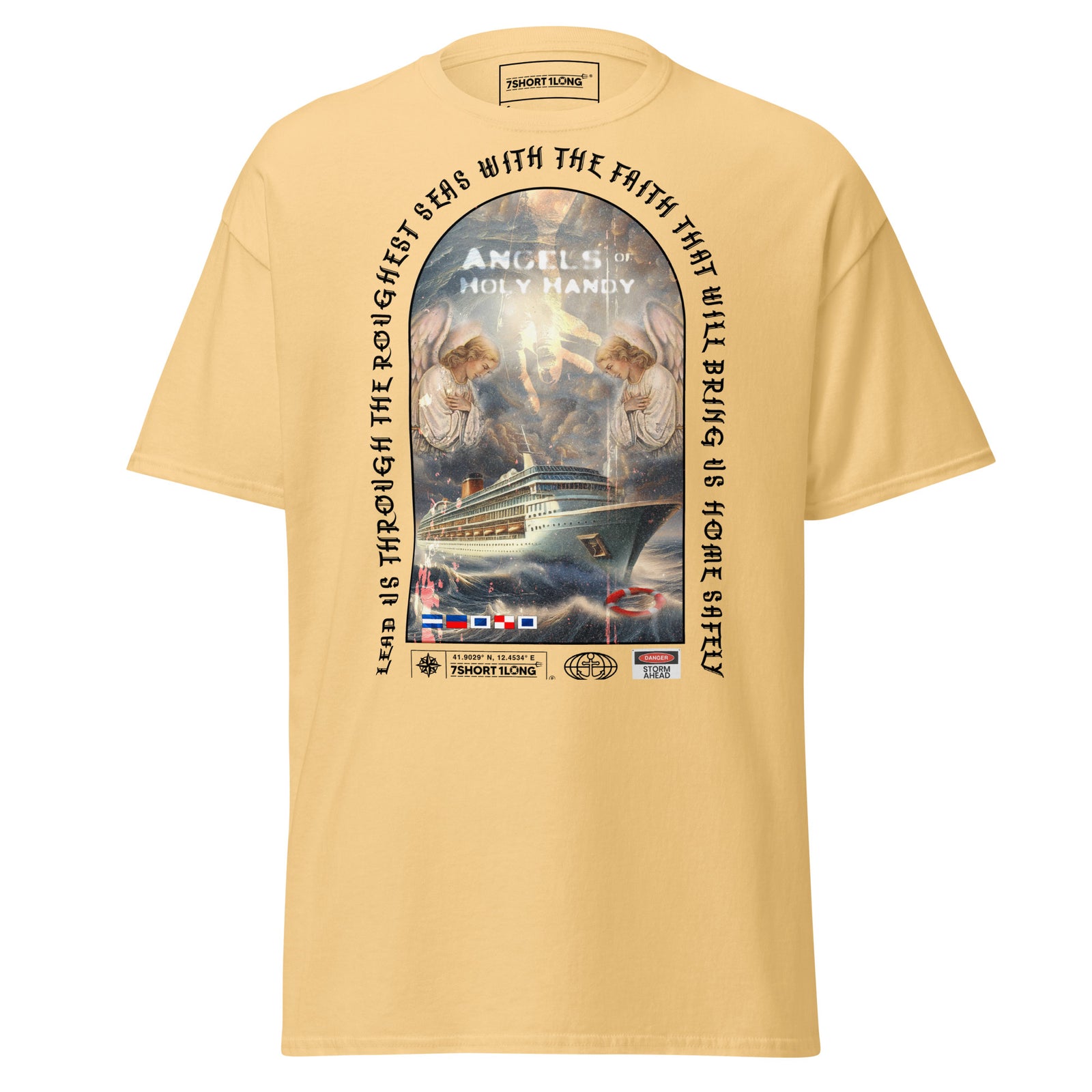 christian sailor shirt jesus calms the storm cruise vessel ocean faith apparel