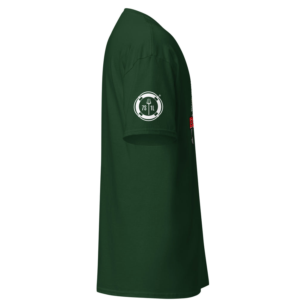 Engine department T-shirt by 7SHORT1LONG®, featuring a casual design with engine graphics on a comfortable fabric.