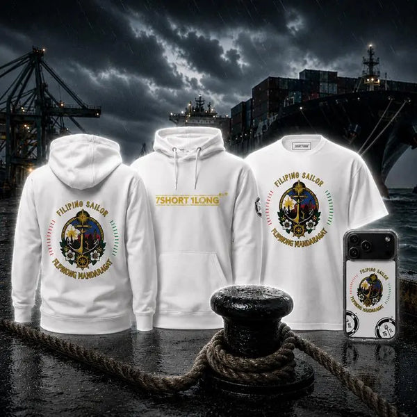 Sailor Sets: hoodie, T-shirt and phone case with your flag