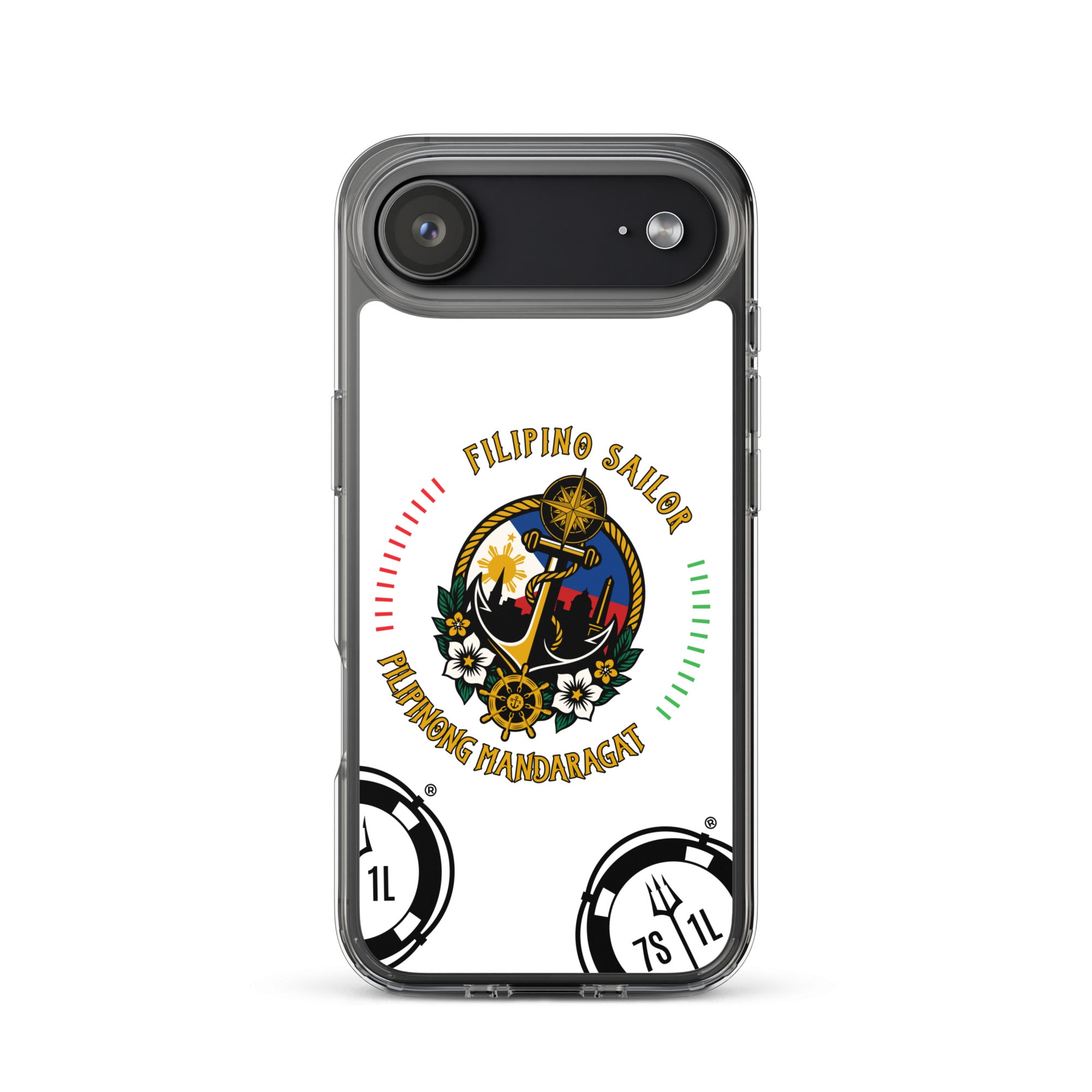 Filipino Sailor iPhone Case Seafarer Anchor Design Secondary image