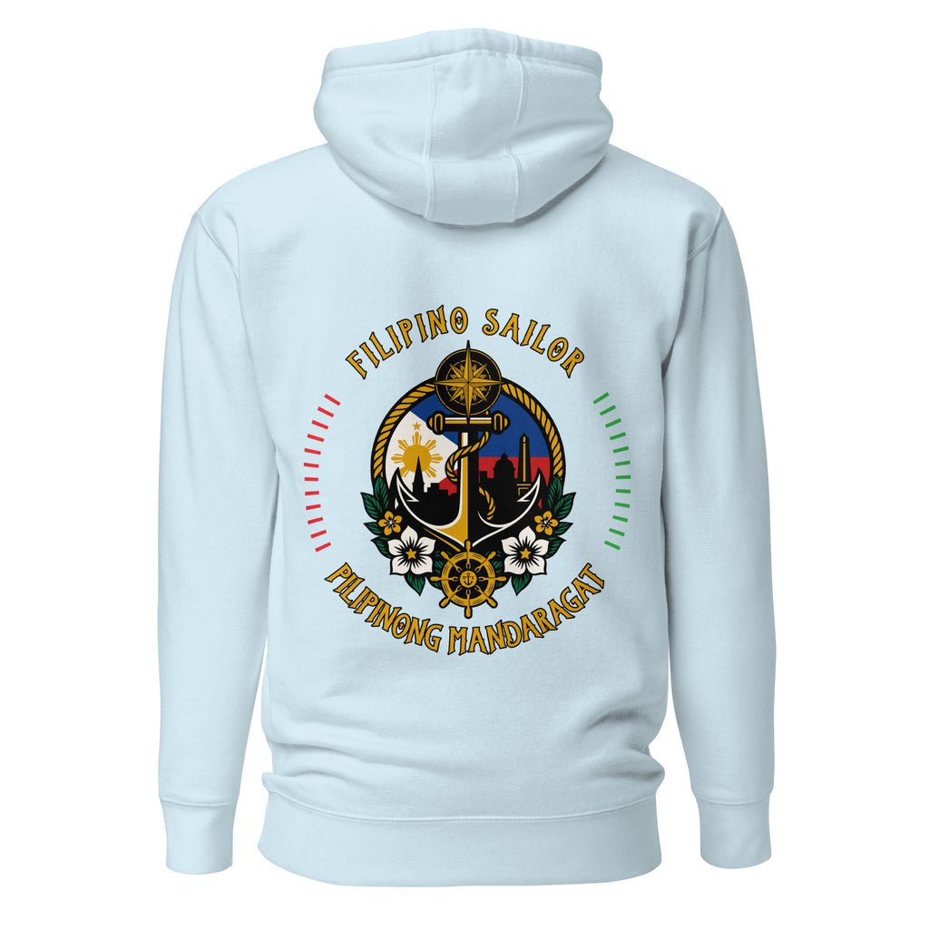 Filipino Sailor Hoodie by 7SHORT1LONG® featuring nautical-inspired design, soft fabric, and casual fit for comfortable everyday wear.