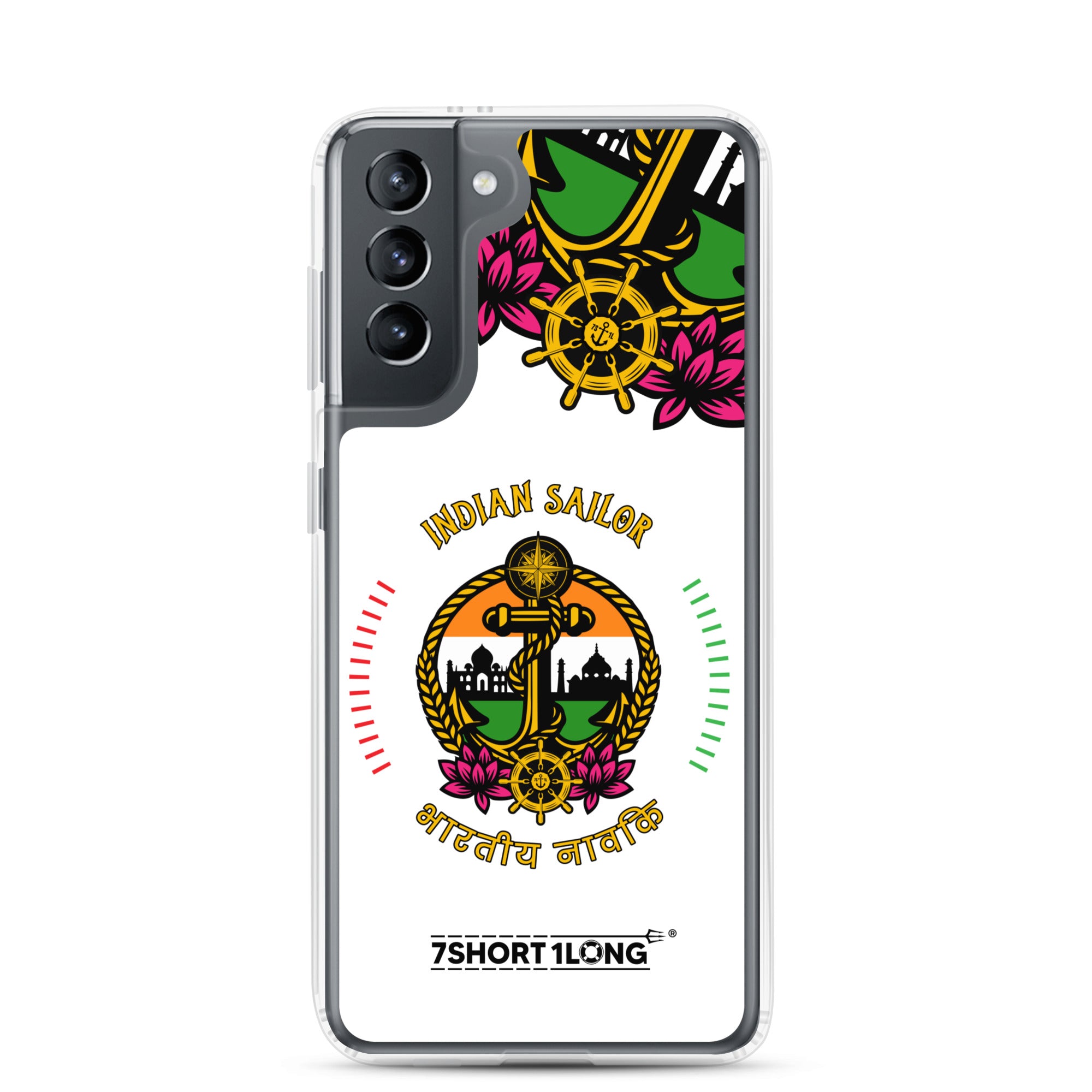 Indian Sailor Samsung Case Seafarer Anchor Design Main image