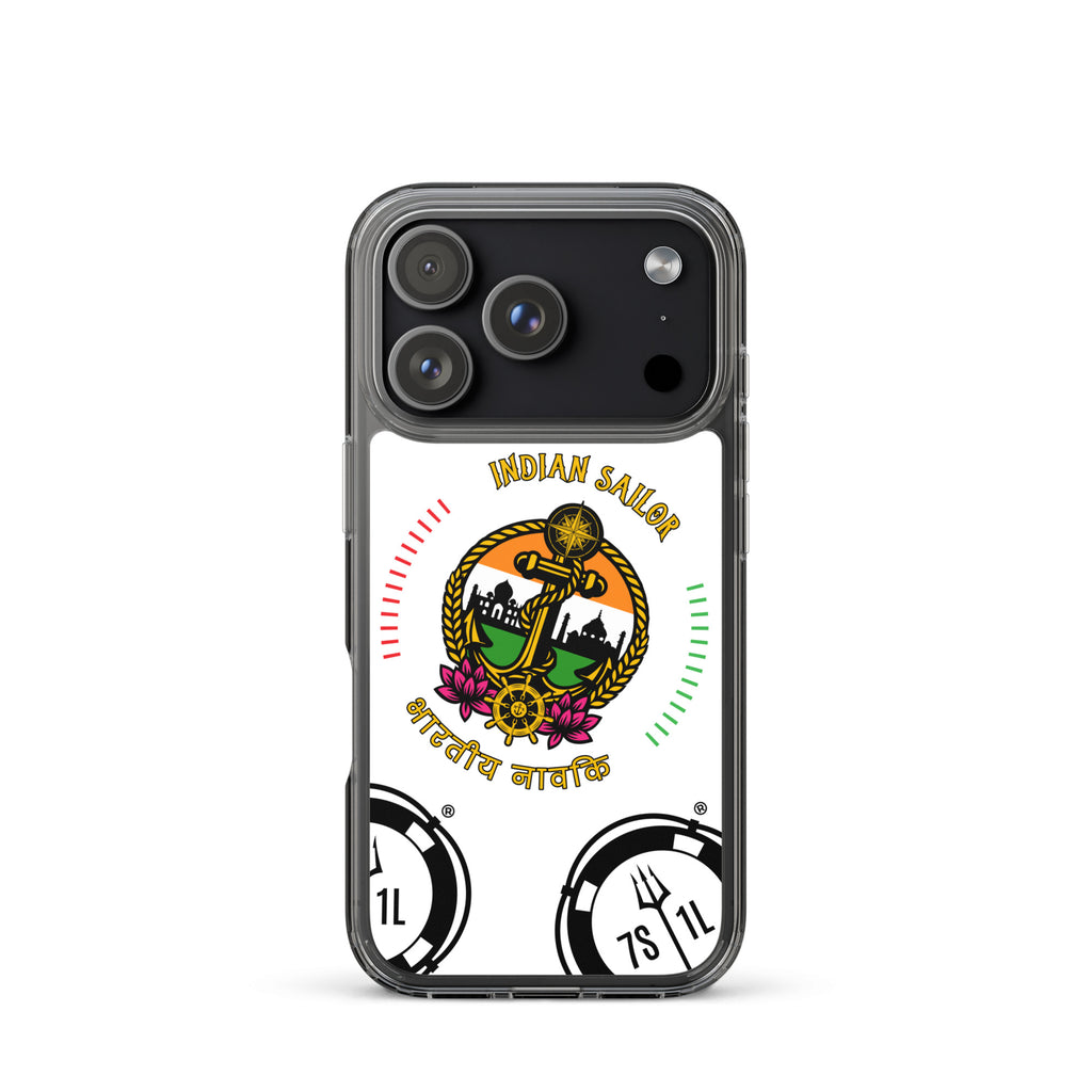 Indian Sailor iPhone 17 Case Seafarer Anchor Design