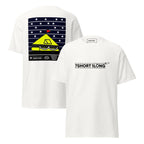Maritime Survival Gear Nautical Graphic White Tee, 7SHORT1LONG Life Raft T-Shirt