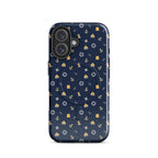 Phone case with safety at sea nautical pattern life raft, life ring