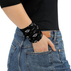 Deck Maintenance Neck Gaiter with maritime symbols, designed for crew members during deck work