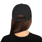 Black Snapback cap with 7-Shot-One-Long logo and mermaid design, inspired by maritime folklore and seafaring culture.