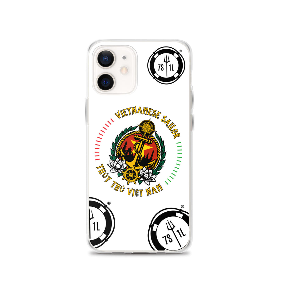 Vietnamese Sailor iPhone Case Seafarer Anchor Design