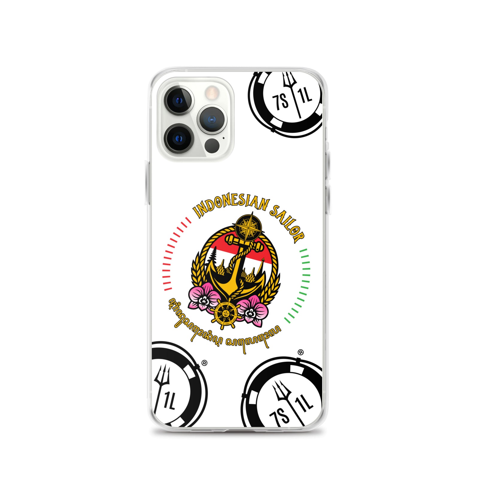 Indonesian Sailor iPhone Case Seafarer Anchor Design for iPhone 12 Pro