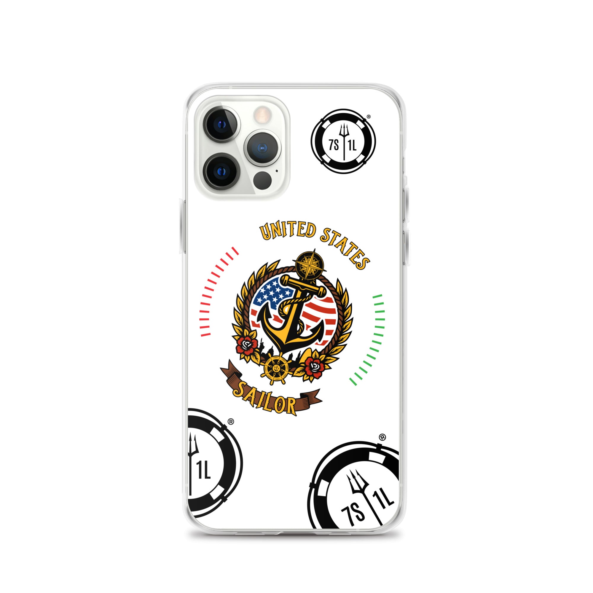 US Sailor iPhone Case Seafarer Maritime Anchor Design