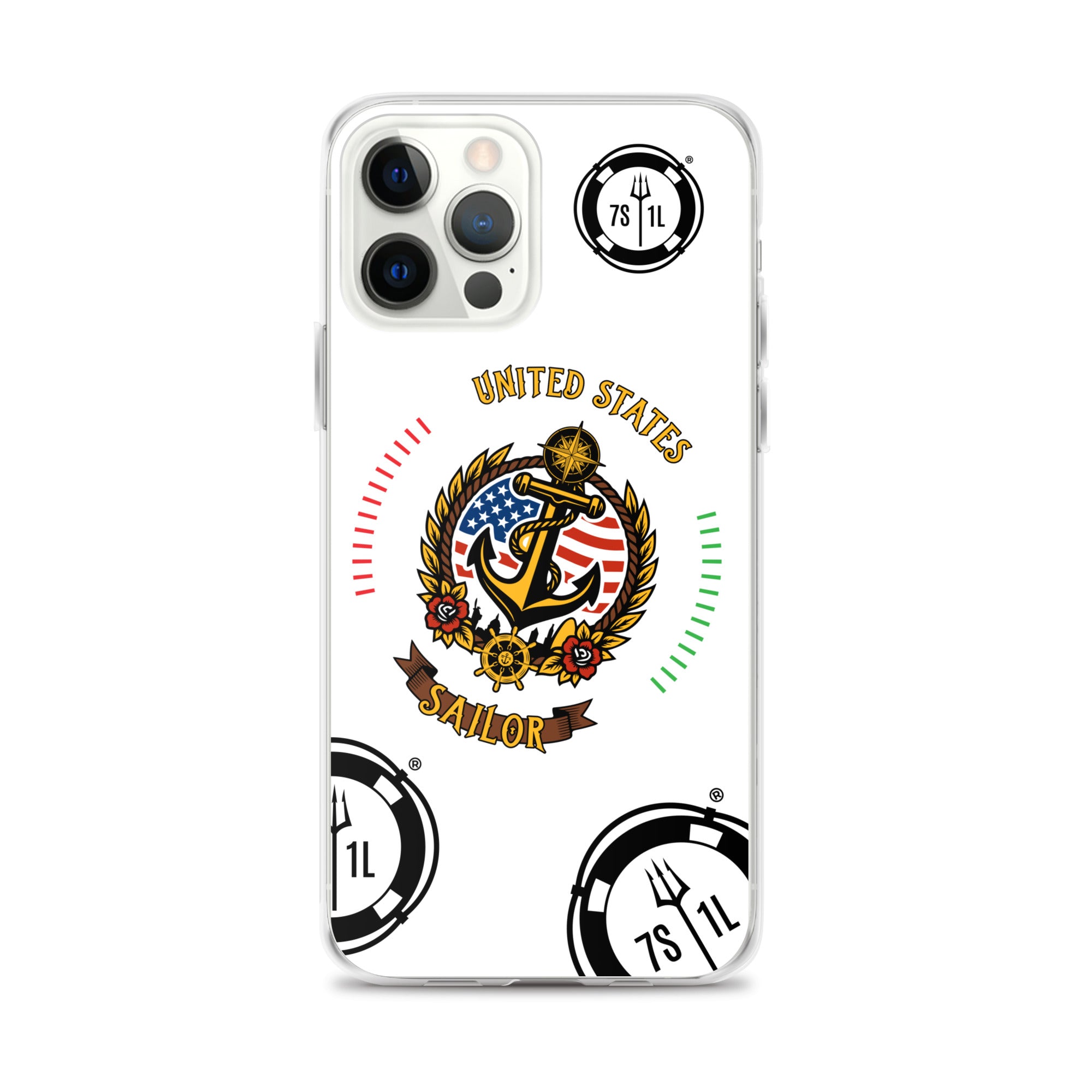 US Sailor iPhone Case Seafarer Maritime Anchor Design