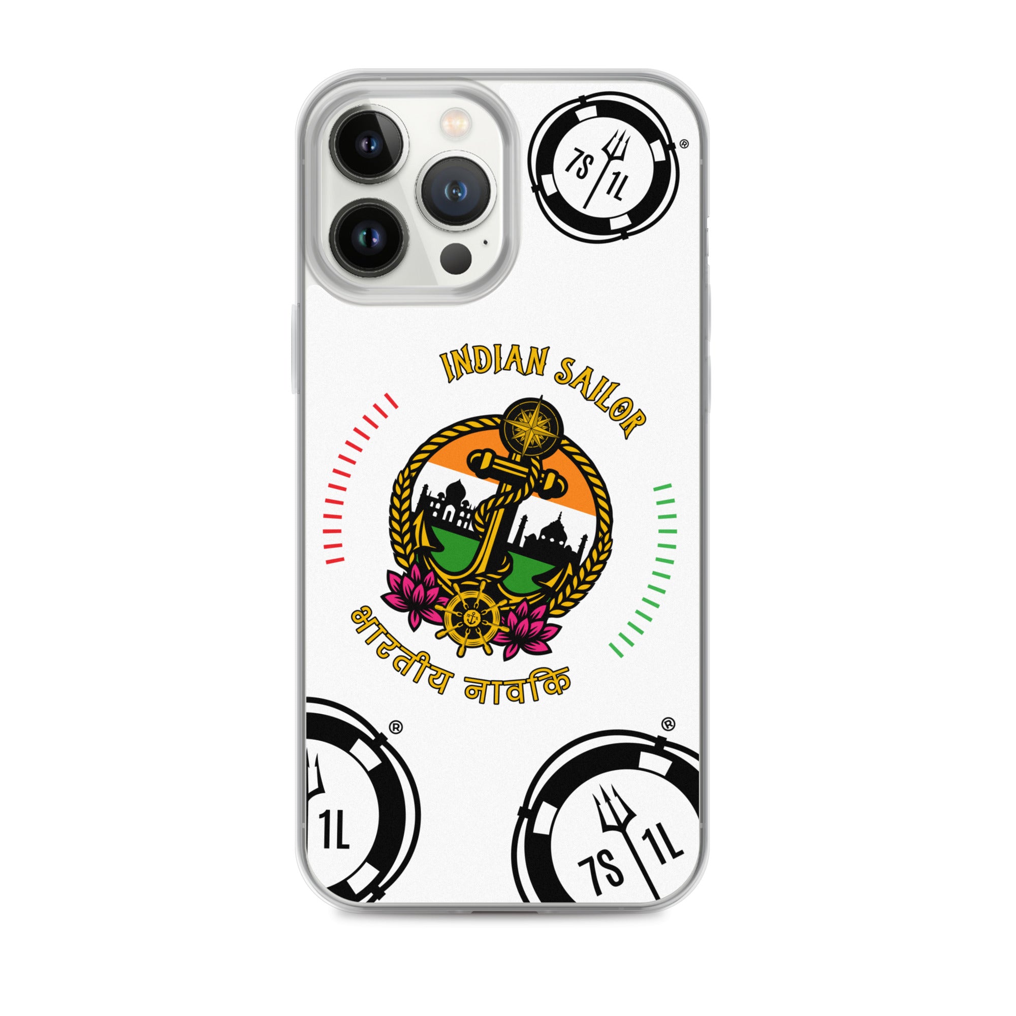 Indian Sailor iPhone Case Seafarer Anchor Design Secondary image