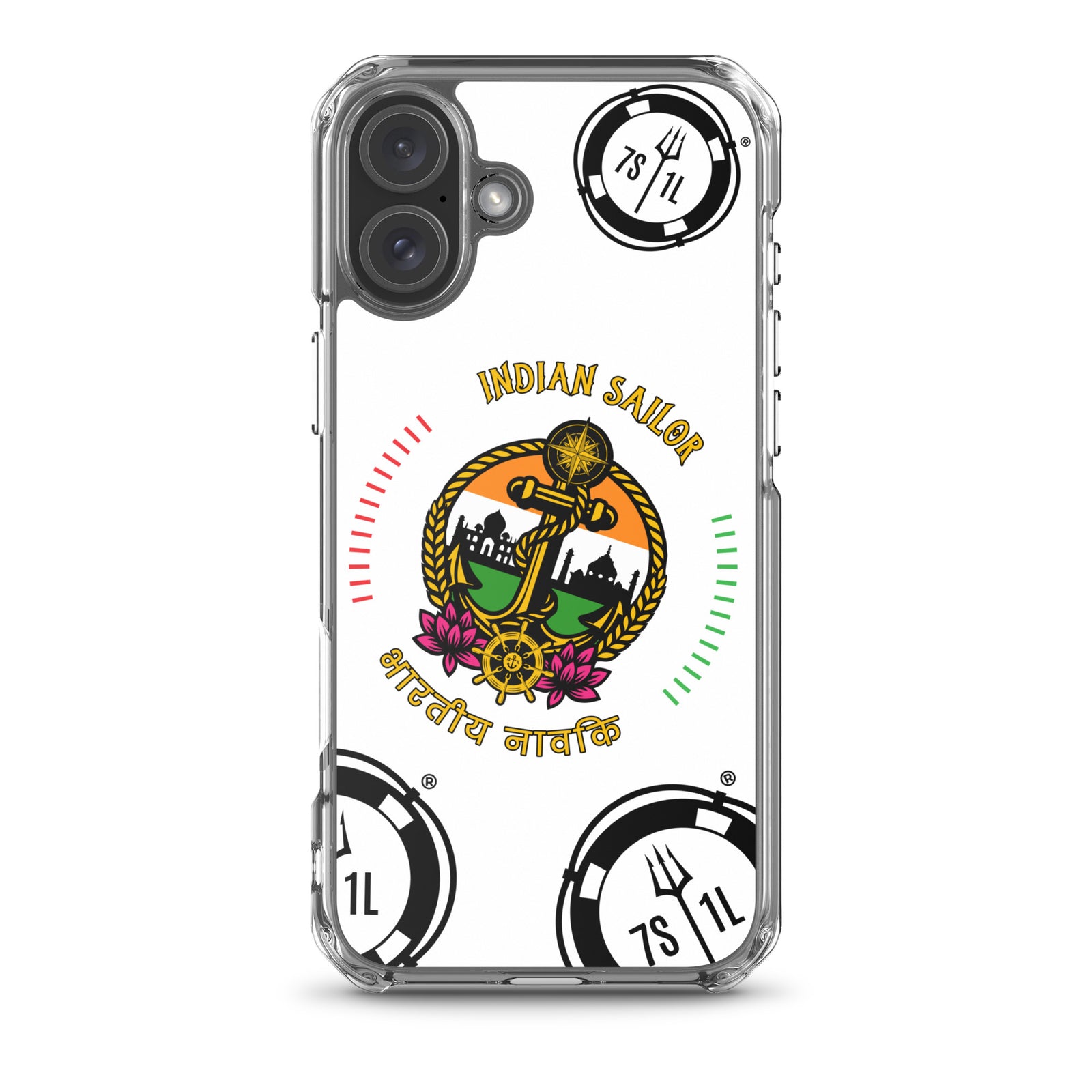 Indian Sailor iPhone Case Seafarer Anchor Design for iPhone 16 Plus