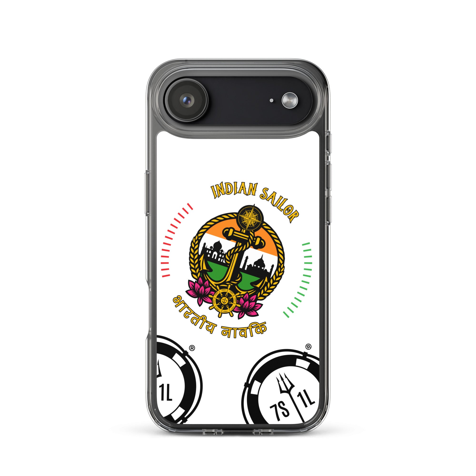 Indian Sailor iPhone 17 Case Seafarer Anchor Design