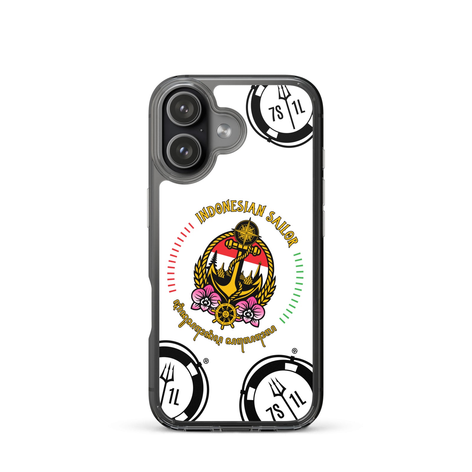 Indonesian Sailor iPhone Case Seafarer Anchor Design for iPhone 17