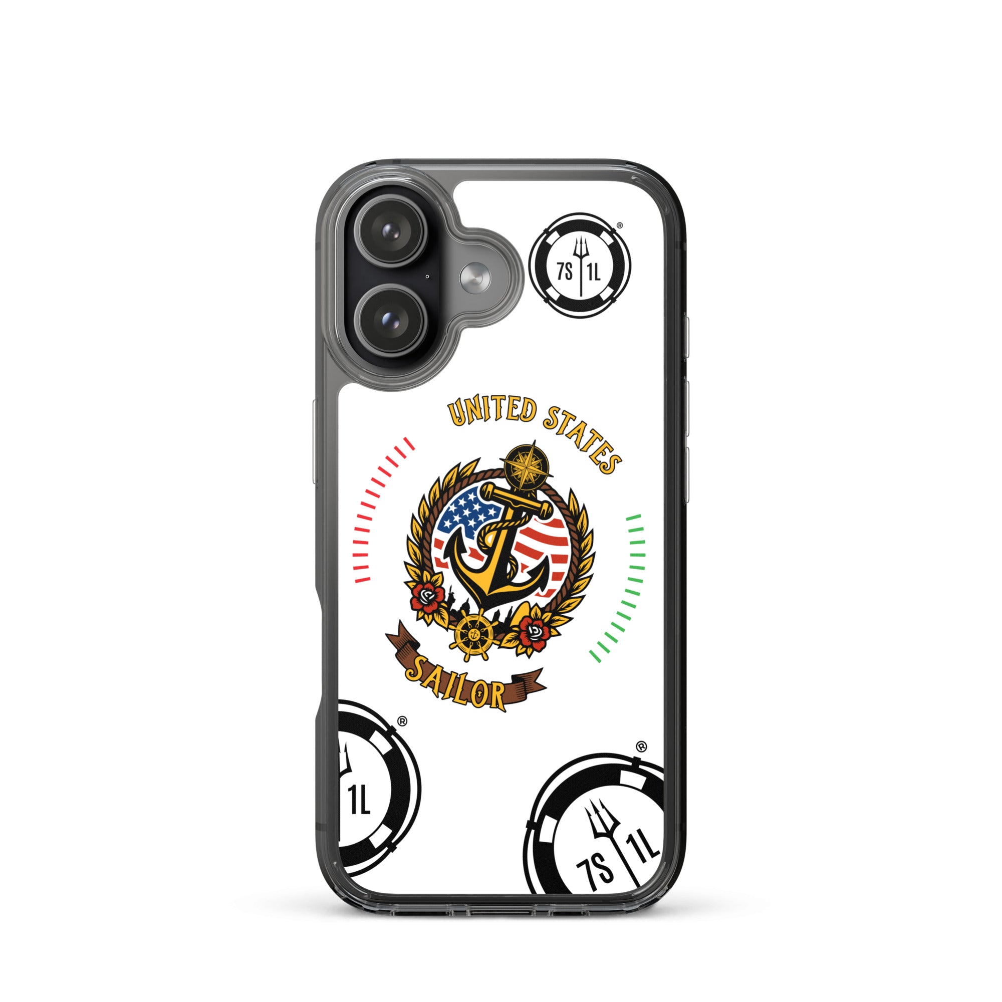 US Sailor iPhone Case Seafarer Maritime Anchor Design