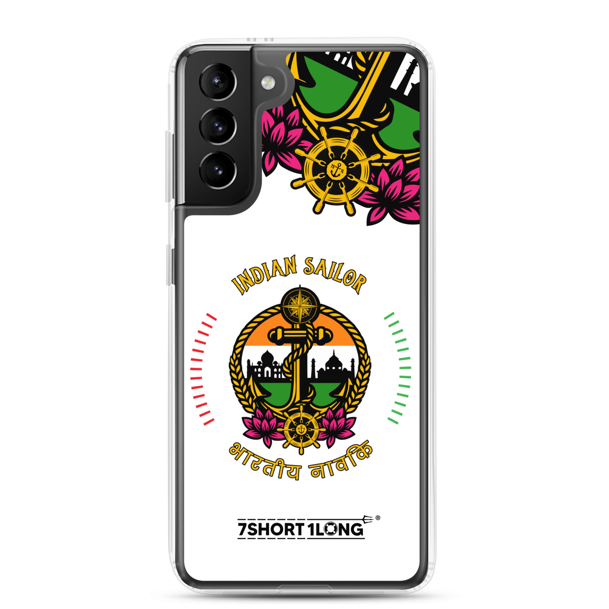Indian Sailor Samsung Case Seafarer Anchor Design