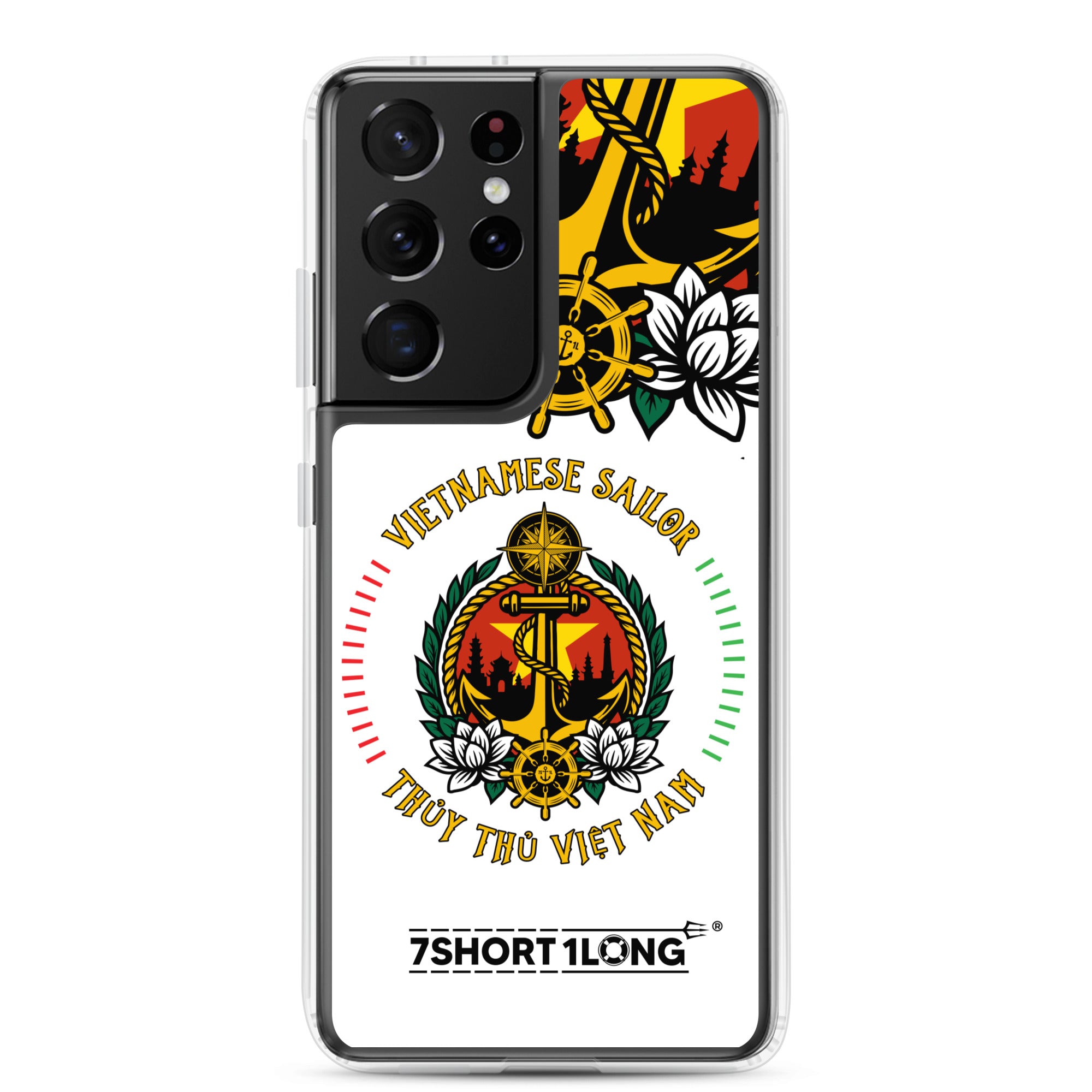Vietnamese Sailor Samsung Case Seafarer Anchor Design