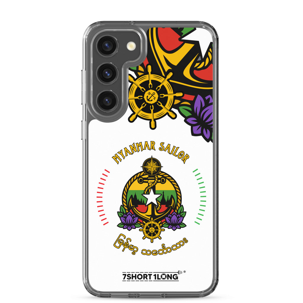 Myanmar Sailor Samsung Case Seafarer Anchor Design