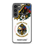 Clear Samsung Galaxy S23 Plus case with Filipino nautical seafarer anchor design by 7SHORT1LONG®
