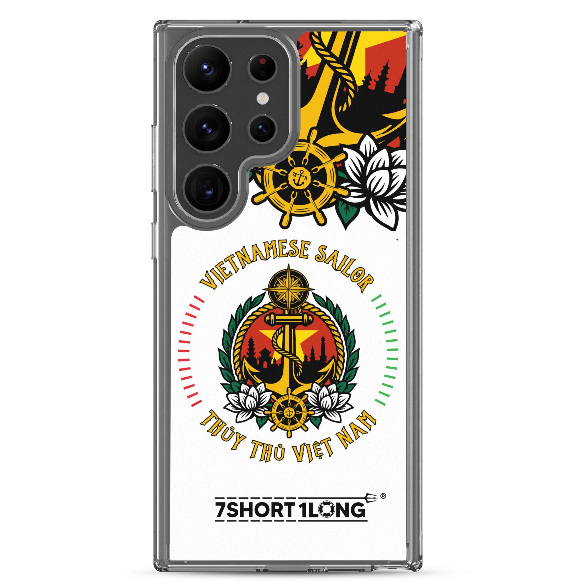 Vietnamese Sailor Samsung Case Seafarer Anchor Design