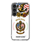 US American Sailor Samsung Case Seafarer Anchor Design