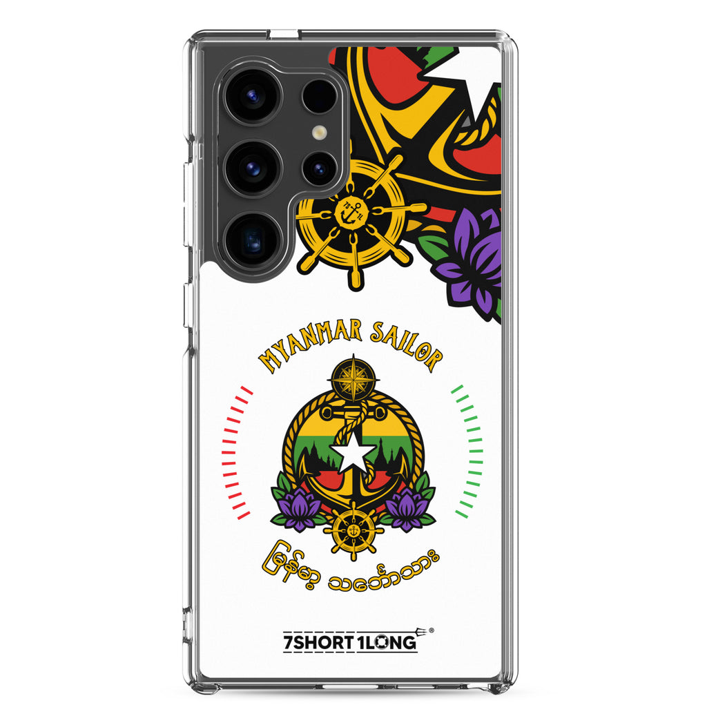 Myanmar Sailor Samsung Case Seafarer Anchor Design
