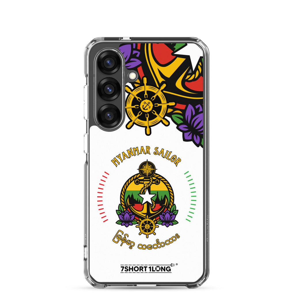 Myanmar Sailor Samsung Case Seafarer Anchor Design