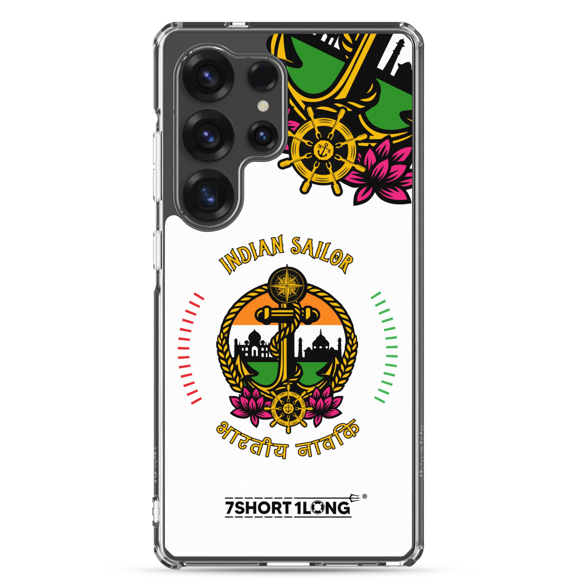 Indian Sailor Samsung Case Seafarer Anchor Design