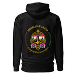 Crew hoodie representing an Indonesian sailor, symbolizing professionalism, teamwork, and international seafaring identity on board a vessel with anchor motive