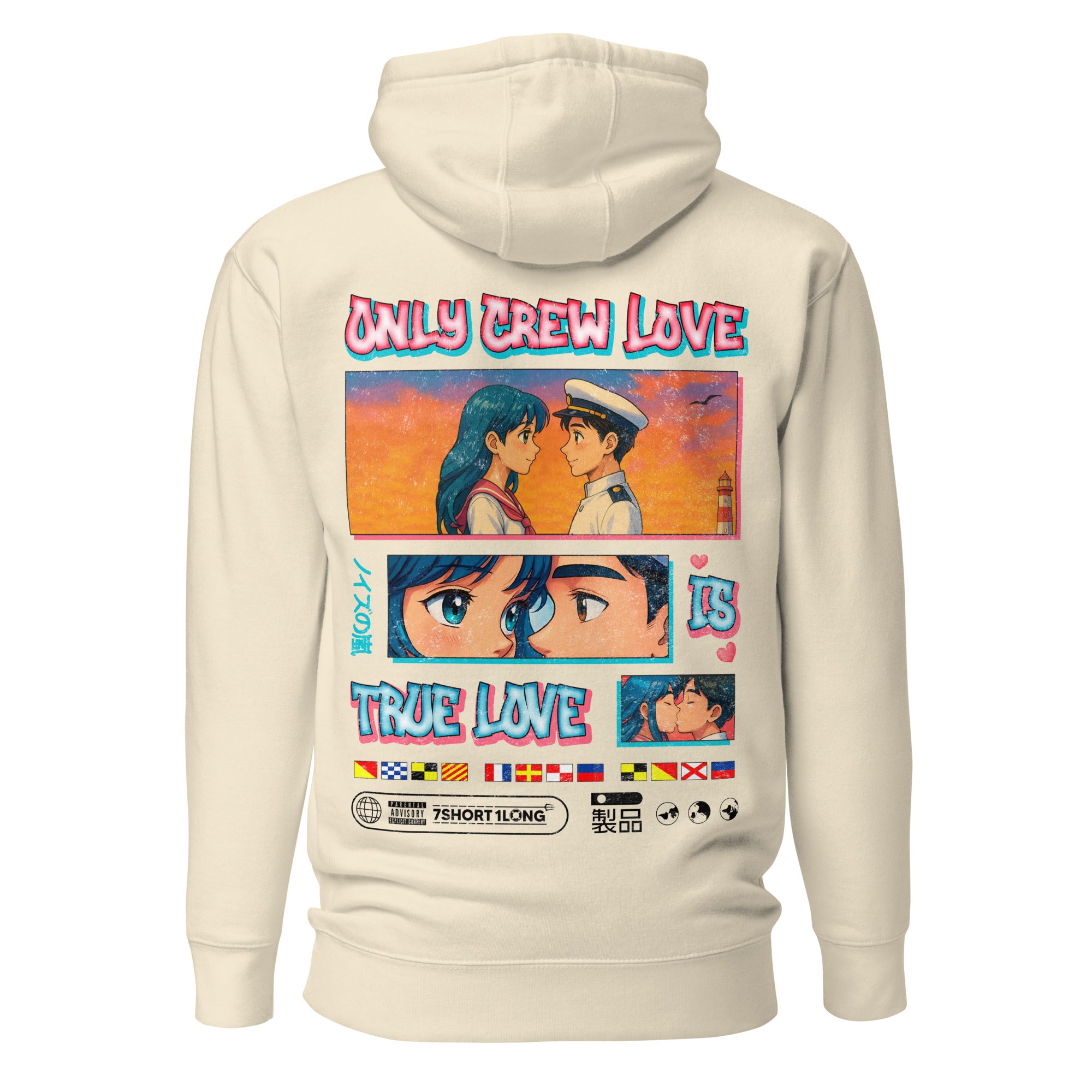 Crew Love Is True Love – Crew Hoodie Secondary image