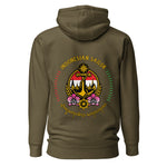 Crew hoodie representing an Indonesian sailor, symbolizing professionalism, teamwork, and international seafaring identity on board a vessel with anchor motive