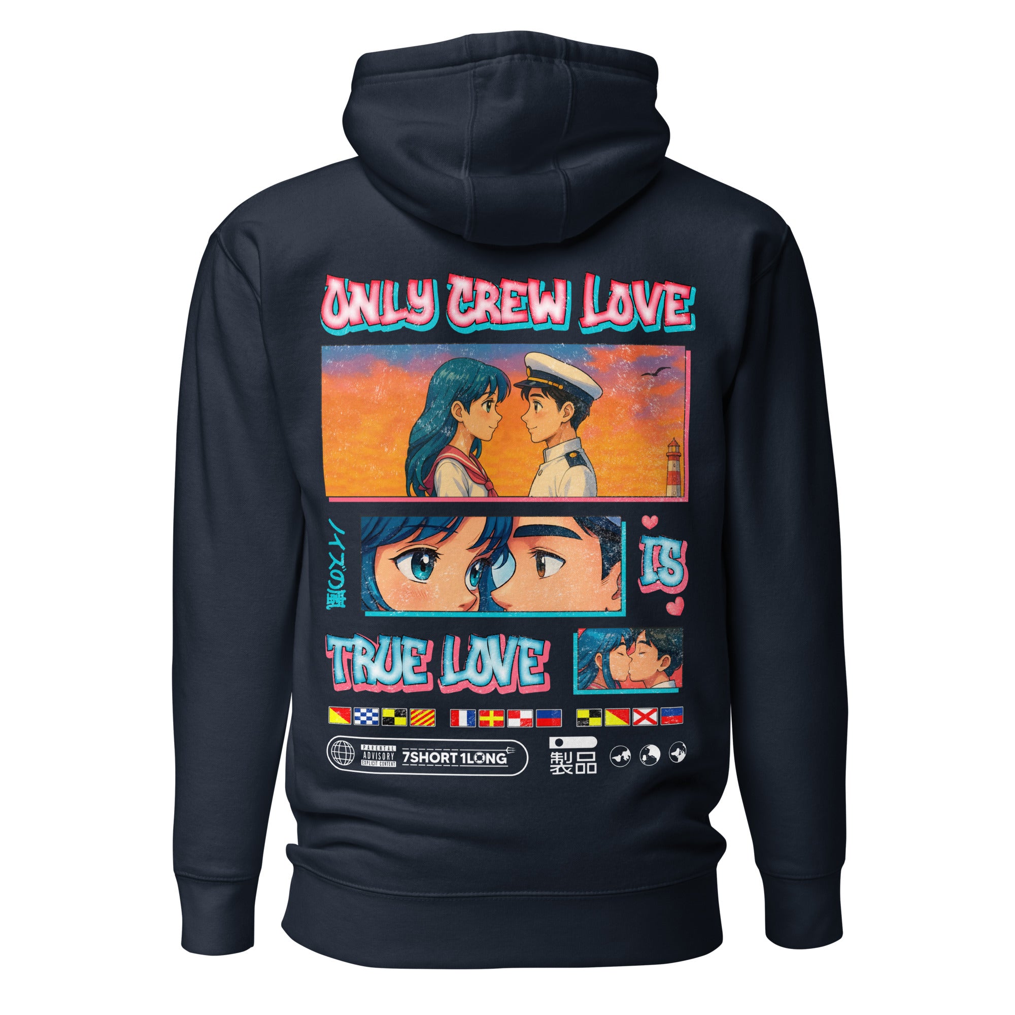 Crew Love Is True Love – Crew Hoodie Secondary image