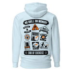 Crew hoodie representing ship safety drills, including emergency response training, maneuver execution, and coordinated crew procedures on board.