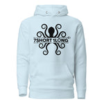 Octopus Hoodie by 7SHORT1LONG featuring a maritime octopus design and signal mark, symbolizing intelligence, adaptability, and resilience in life at sea.