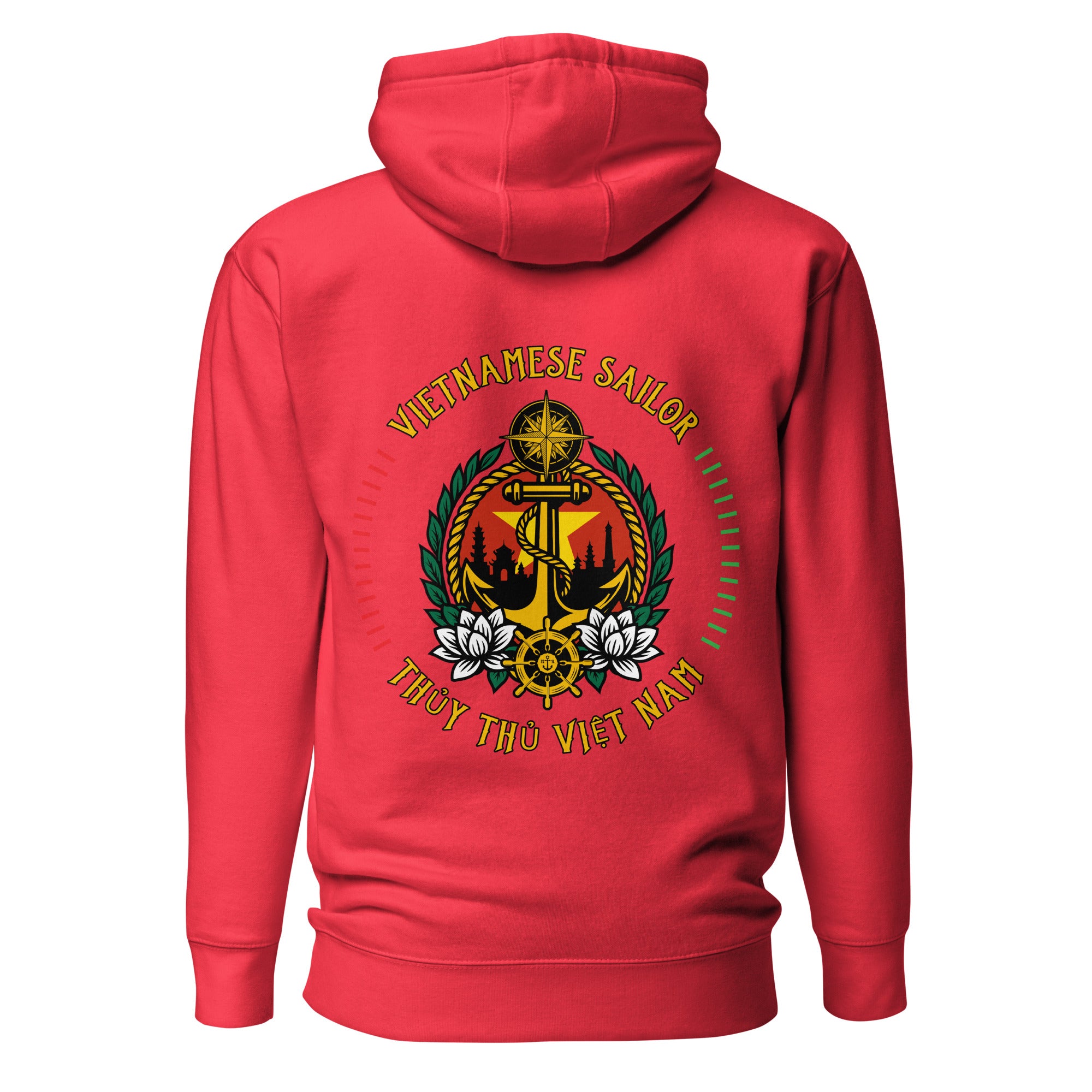 Vietnamese Sailor Crew Hoodie Secondary image
