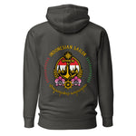 Crew hoodie representing an Indonesian sailor, symbolizing professionalism, teamwork, and international seafaring identity on board a vessel with anchor motive