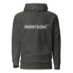 Unisex black cotton-heritage Fast Rescue Boat Hoodie by 7SHORT1LONG® with front design, casual pullover style.