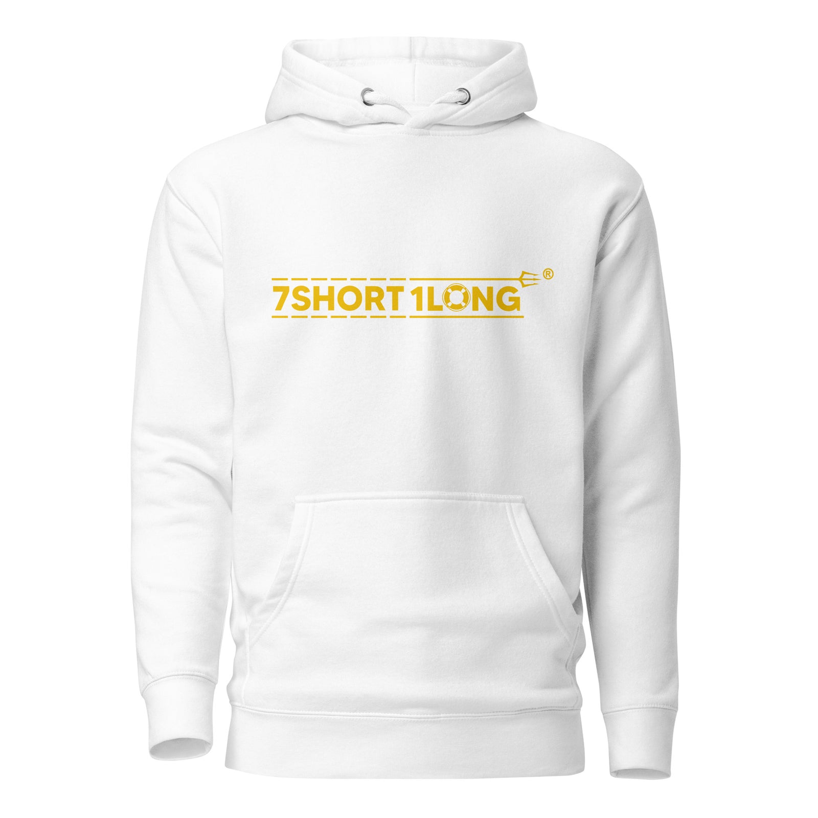 Indonesian Sailor Hoodie in white, front view