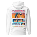 Seafarer Anime Crew Love Is True Love Hoodie by 7SHORT1LONG®, maritime-themed casual hoodie with graphic design.