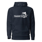7SHORT1LONG® Mermaid Cruise Ship Hoodie featuring a nautical cruise ship and mermaid design on soft fabric.