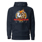 Front view of 7SHORT1LONG® Deck vs Engine Department Hoodie featuring bold graphic print on soft fabric.