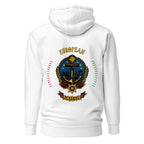 European Sailor Hoodie by 7SHORT1LONG® featuring a nautical design, soft fabric, and a comfortable hood for casual wear.