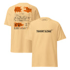 nautical lifeboat blueprint tee maritime emergency vessel design 7SHORT1LONG apparel