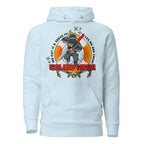 7SHORT1LONG® Galley Department Crew Hoodie, navy blue with front pocket and logo branding, comfortable casual sweatshirt.