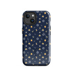 Phone case with safety at sea nautical pattern life raft, life ring
